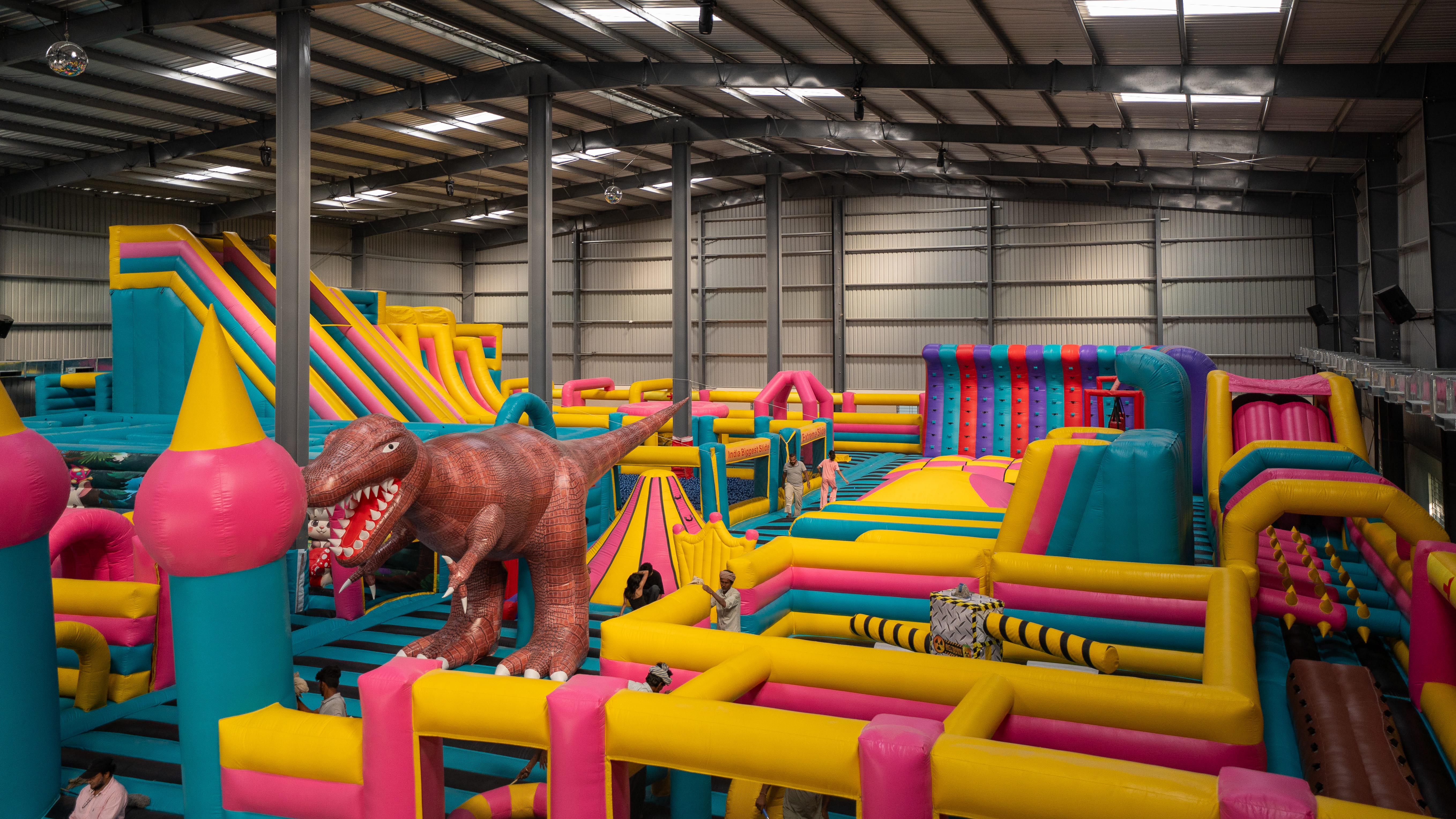 Attractions & Activities | Ninja Inflatable Park